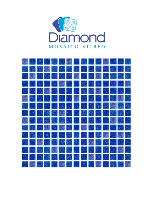 mosaico veneciano cobalto iris 2×2 diamond