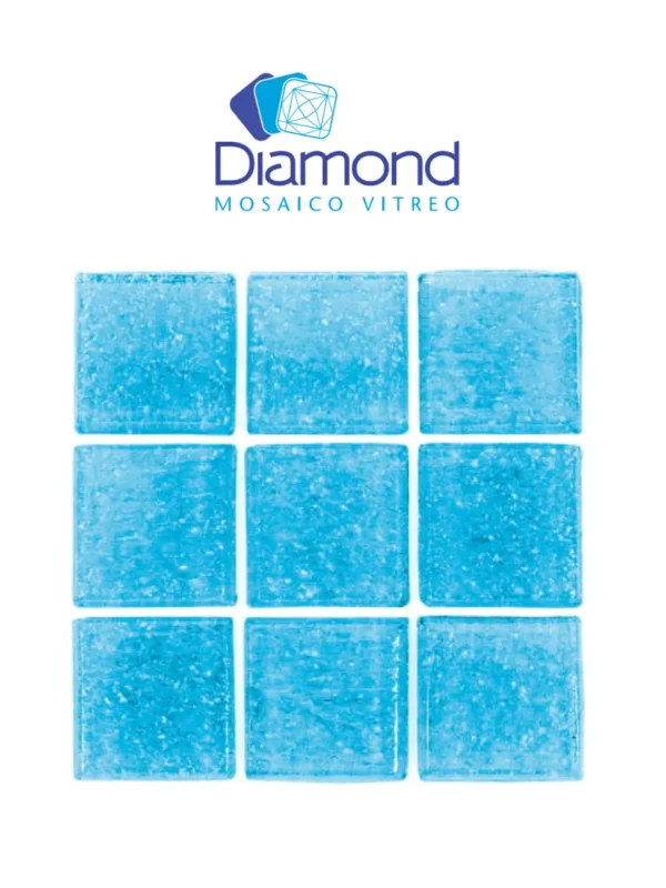 diamond mosaico veneciano azul pacífico 2×2 diamond mosaico veneciano azul pacífico 2×2