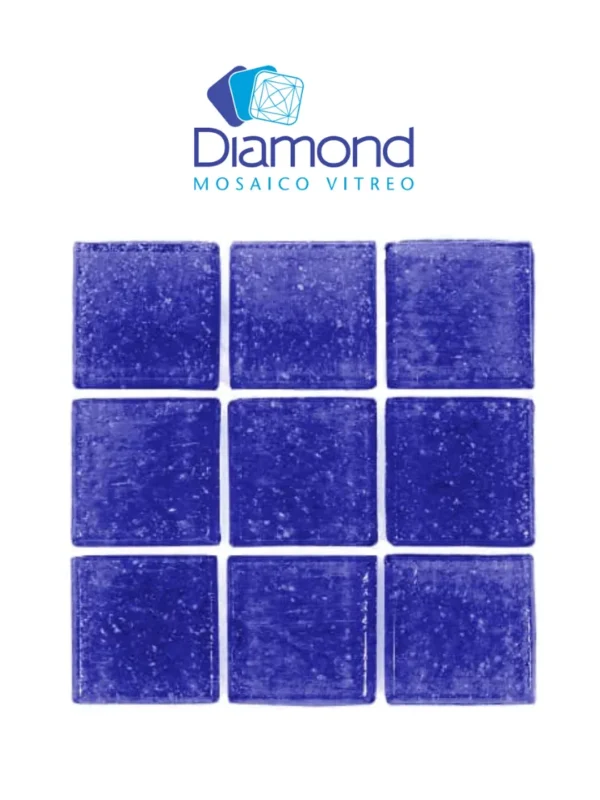 mosaico veneciano azul marino 2×2 diamond