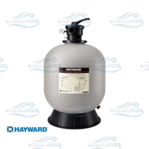 Filtro de Arena Hayward ProSeries para albercas residenciales y comerciales. Fabricado con un tanque de material polimérico de alta resistencia y equipado con válvula selectora Vari-Flo® de 7 posiciones para una filtración eficiente y un mantenimiento sencillo. Compatible con arena sílica o medio filtrante de vidrio AFM. No incluye medio filtrante.
